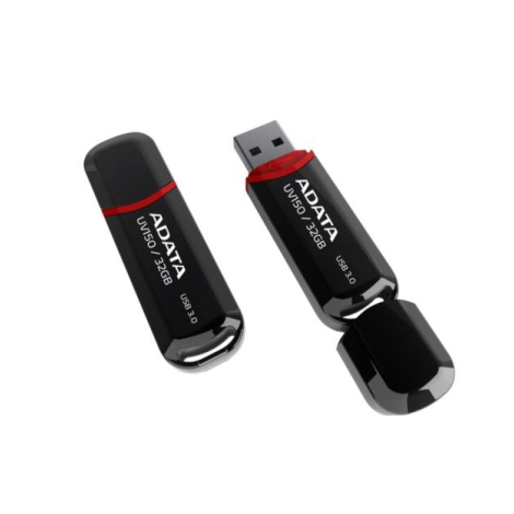 ADATA UV150/32GB/USB 3.0/USB-A/Čierna AUV150-32G-RBK