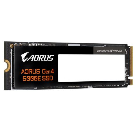 Gigabyte AORUS Gen4 5000E/500GB/SSD/M.2 NVMe/Čierna/Heatsink/5R AG450E500G-G