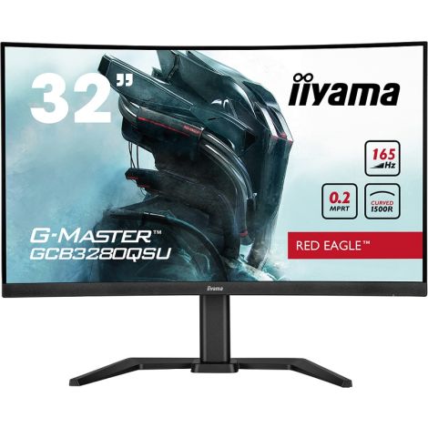 iiyama G-Master/GCB3280QSU-B1/31,5"/VA/QHD/165Hz/0,2ms/Black/3R GCB3280QSU-B1