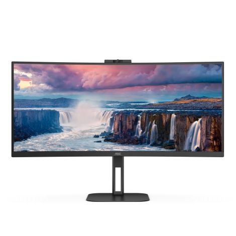 AOC/CU34V5CW/34"/VA/3440x1440/100Hz/1ms/Black/3R CU34V5CW/BK