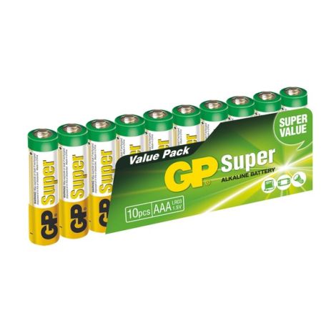 GP Super Alkaline 10ks AAA 1013100102