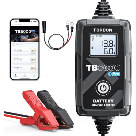 TOPDON Nabíjačka a tester batérie TB6000Pro TOPTB60PRO