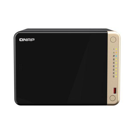 QNAP TS-664-8G (4core 2,9 GHz, 8GB RAM, 6xSATA, 2x M.2 NVM slot, 1xPCIe, 1xHDMI 4K, 2x2,5GbE, 4xUSB) TS-664-8G