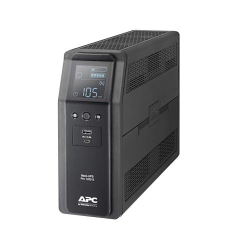 APC Back UPS Pre BR 1200VA, Sinewave, 8 Outlets, AVR, LCD interface BR1200SI