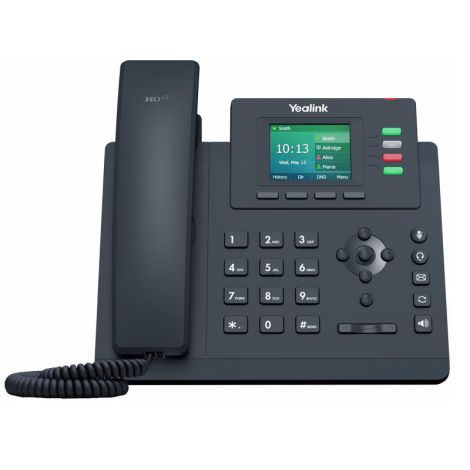 Yealink SIP-T33G SIP telefón, PoE, 2,4" 320x240 farebný LCD, 4 x SIP úč., GigE SIP-T33G