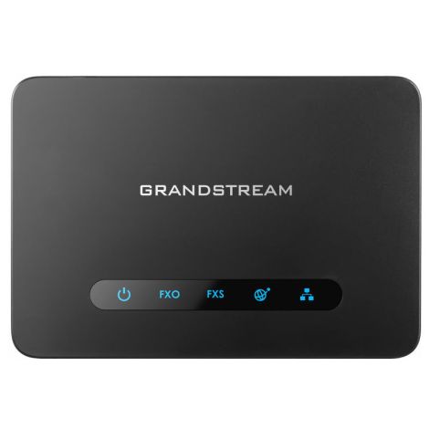 Grandstream HT813 1FXS, 1FXO ATA brána, 2 SIP úč, 2x100Mb LAN, NAT router, 3-way konf., provisioning HT813