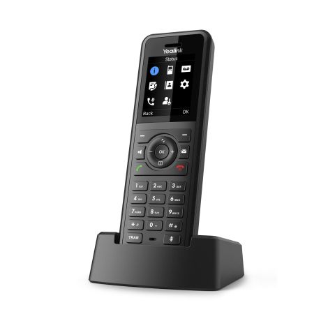 Yealink W57R SIP DECT odolná rúčka, IP54, 1,8" bar.disp., 40 hodín hovoru, 575 h. poh.režim W57R