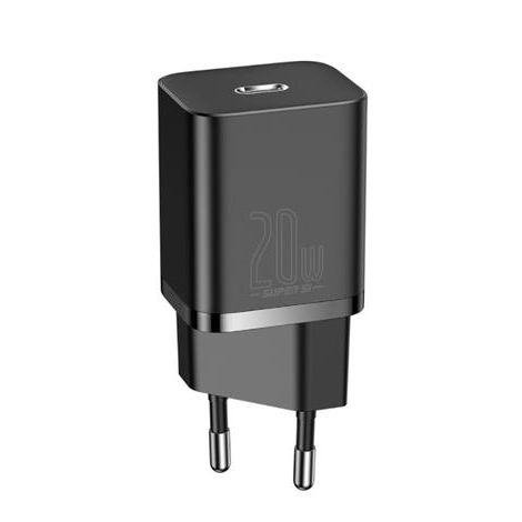 Baseus CCSUP-B01 Super Si Quick Nabíjačka USB-C 20W Black 6953156229990