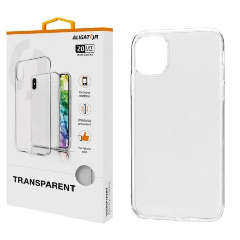 ALIGATOR Puzdro Transparent Apple iPhone 11 PTA0032