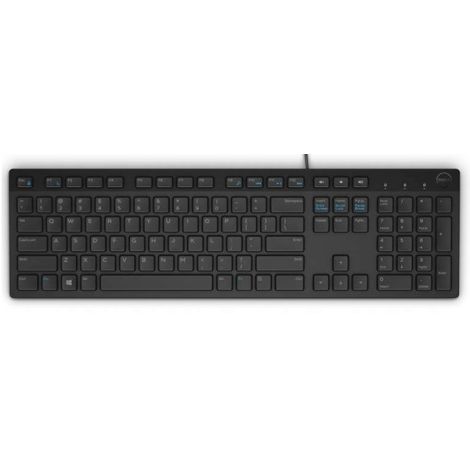 Dell KB216/Drôtová USB/US layout/Čierna 580-ADHK