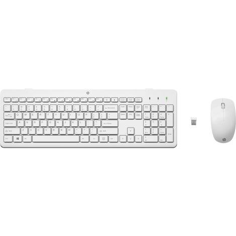 HP 230 klávesnica a myš/bezdrôtová/white 3L1F0AA#BCM