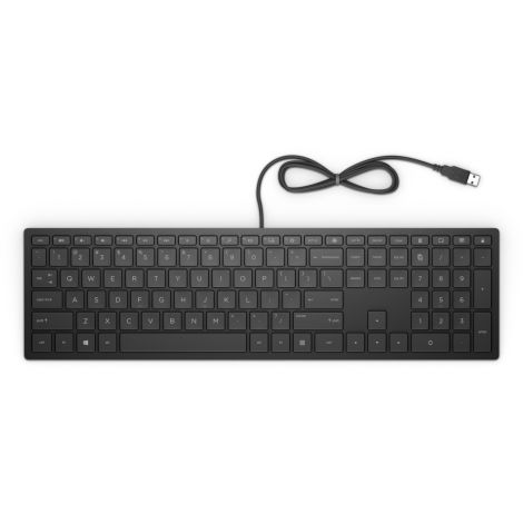 HP Pavilion Keyboard 300/Drátová USB/ CZ layout/Čierna 4CE96AA#AKB