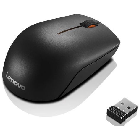 Lenovo 300/Kancelárska/Optická/Bezdrôtová USB/Čierna GX30K79401