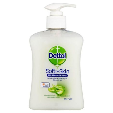 Dettol tekuté mýdlo s pumpičkou 250 ml - Aloe vera