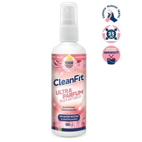 Cleanfit ultraparfém - Růže Art Deco 100 ml