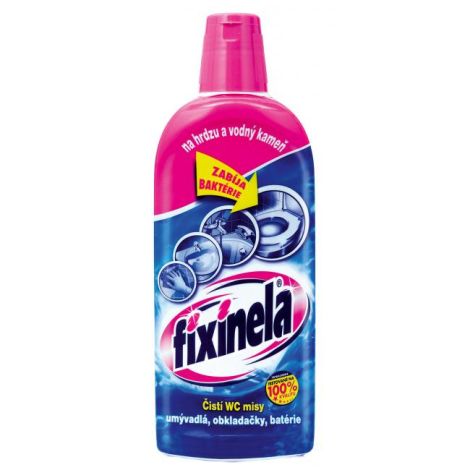 Fixinela WC tekutý čistič 500 ml (růžová)