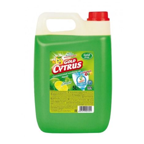 Prostředek na nádobí GOLD citrus 5l