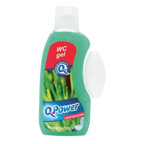 Q-Power WC závěsný gel 400 ml - Borovice