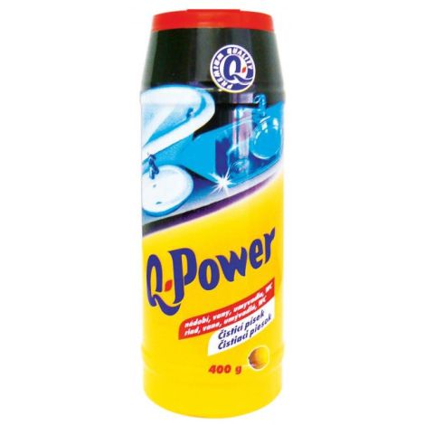 Q-Power čistící písek citrón 400 g