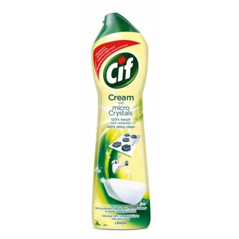 Cif Cream tekutý písek citrón 500 ml