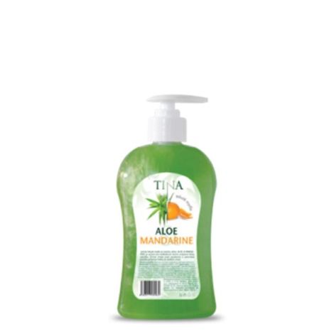 Tina tekuté mýdlo s dávkovačem 500 ml - Aloe & mandarine