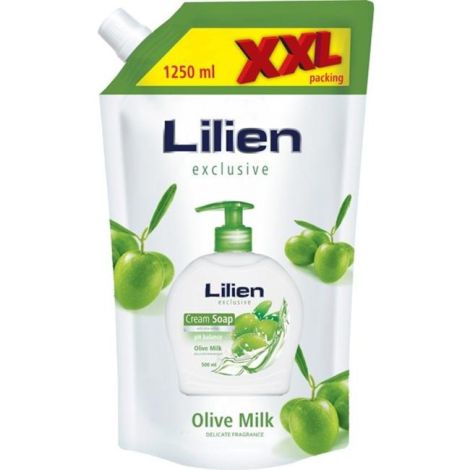 Tekuté mýdlo NÁPLŇ XXL Lilien Oliva 1250 ml