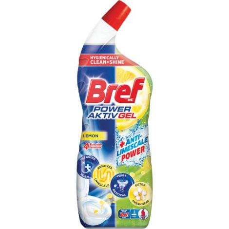 Bref WC Power Aktiv gel 700 ml Lemon