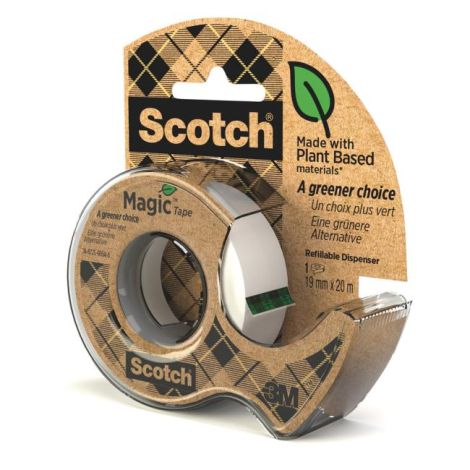 Lepicí páska Scotch Magic neviditelná popisovatelná 900 19 mm x 20 ms dispenzorem