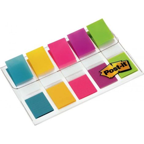 Záložky Post-it Index, úzké v zásobníku