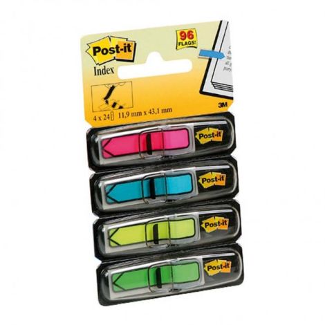 Post-it index šipky neonové, 11,9 x 43,1 mm