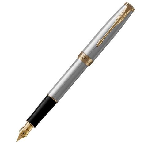 Plnicí pero Parker Royal Sonnet Steinless steel GT