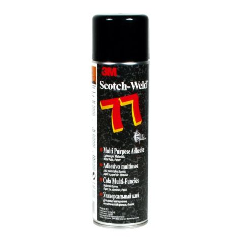 Lepidlo ve spreji Scotch-Weld 77 500ml