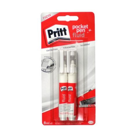 Korekční pero PRITT POCKET PEN, 2x 8 ml