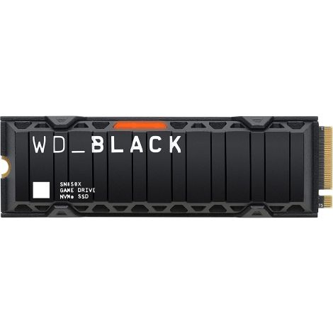 WD Black SN850X/2TB/SSD/M.2 NVMe/Čierna/Heatsink/5R WDS200T2XHE