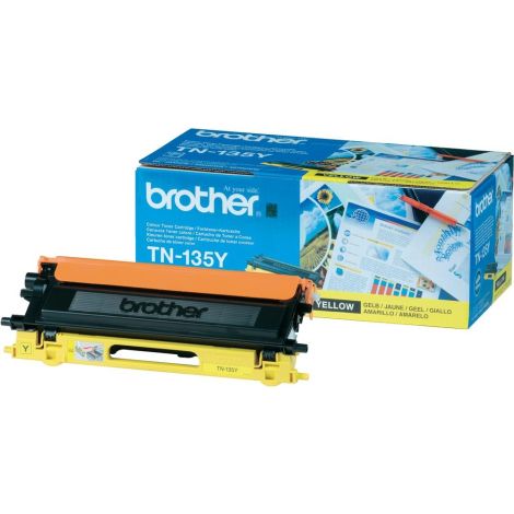 Toner Brother TN-135, žlutá (yellow), originál