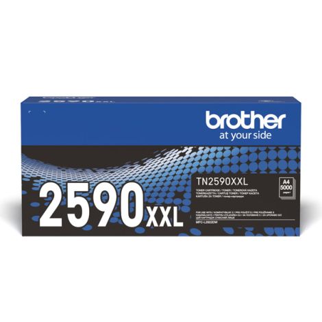 Toner Brother TN2590 XXL, TN-2590 XXL, černá (black), originál