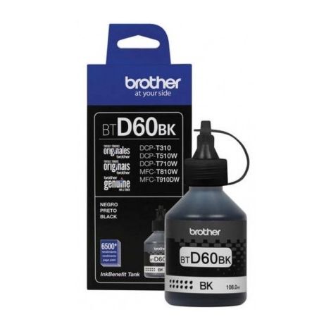 Cartridge Brother BTD60BK, černá (black), originál