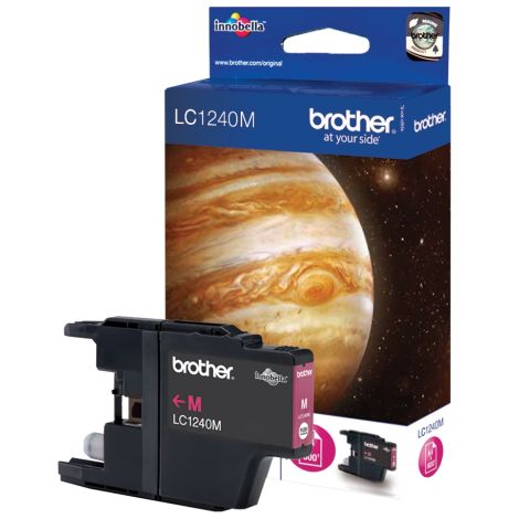 Cartridge Brother LC1240M, purpurová (magenta), originál