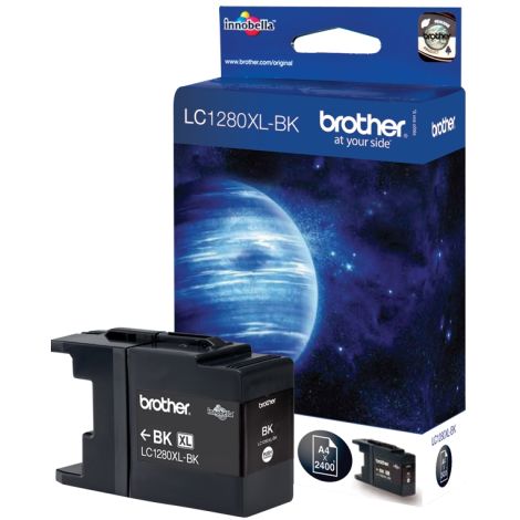 Cartridge Brother LC1280XLBK, černá (black), originál