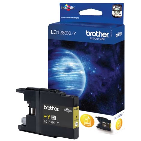 Cartridge Brother LC1280XLY, žlutá (yellow), originál