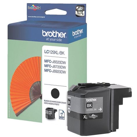 Cartridge Brother LC129XLBK, černá (black), originál