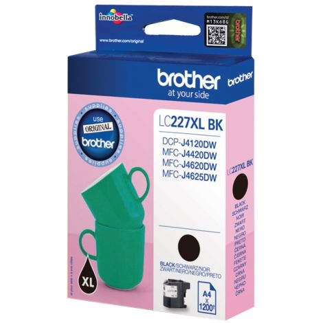 Cartridge Brother LC227XLBK, černá (black), originál