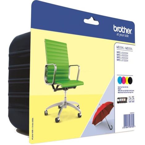 Cartridge Brother LC229XL VALBP, CMYK, čtyřbalení, multipack, originál