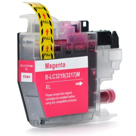 Cartridge Brother LC3219XLM, purpurová (magenta), alternativní