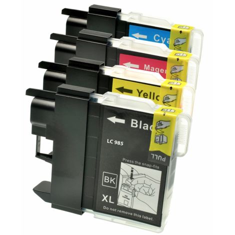 Cartridge Brother LC985 VALBP, CMYK, čtyřbalení, multipack, alternativní