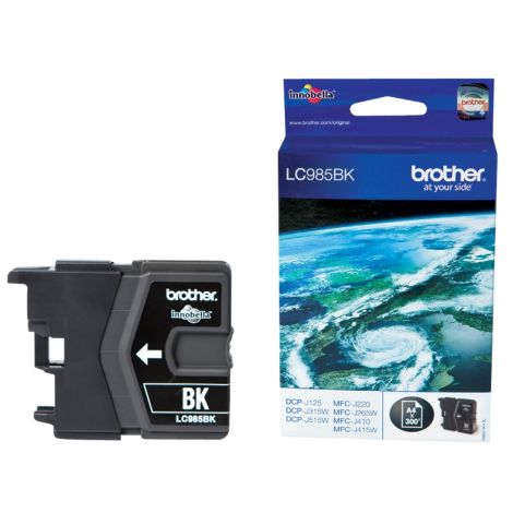 Cartridge Brother LC985BK, černá (black), originál