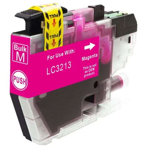 Cartridge Brother LC3213M, purpurová (magenta), alternativní