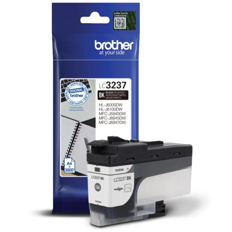 Cartridge Brother LC3237BK, černá (black), originál