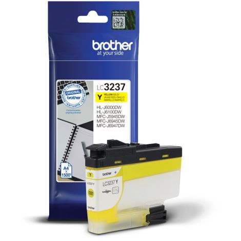 Cartridge Brother LC3237Y, žlutá (yellow), originál