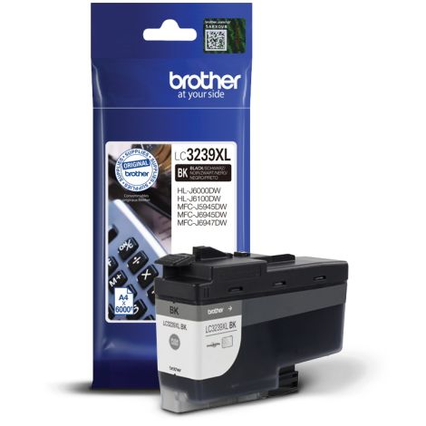 Cartridge Brother LC3239BK, černá (black), originál